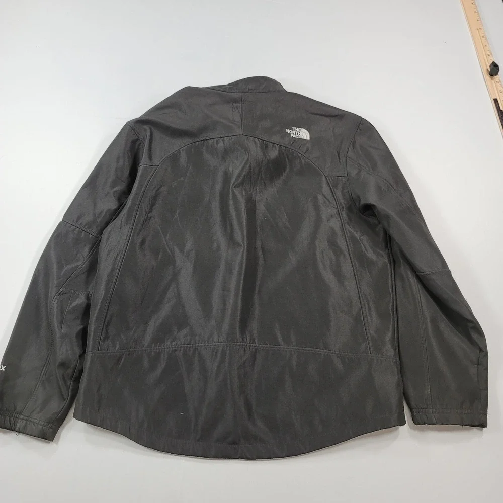The North Face Apex Jacket‎ Mens Large Black Rain Wind Well Worn